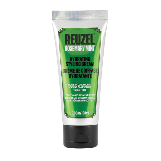 Tube of Reuzel Rosemary Mint Hydrating Styling Cream on a white background