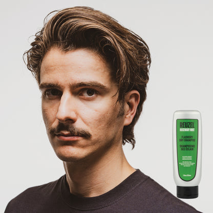 Reuzel Germany FLASHDRY Dry Shampoo in a spray bottle, designed for quick hair refreshment and oil absorption.