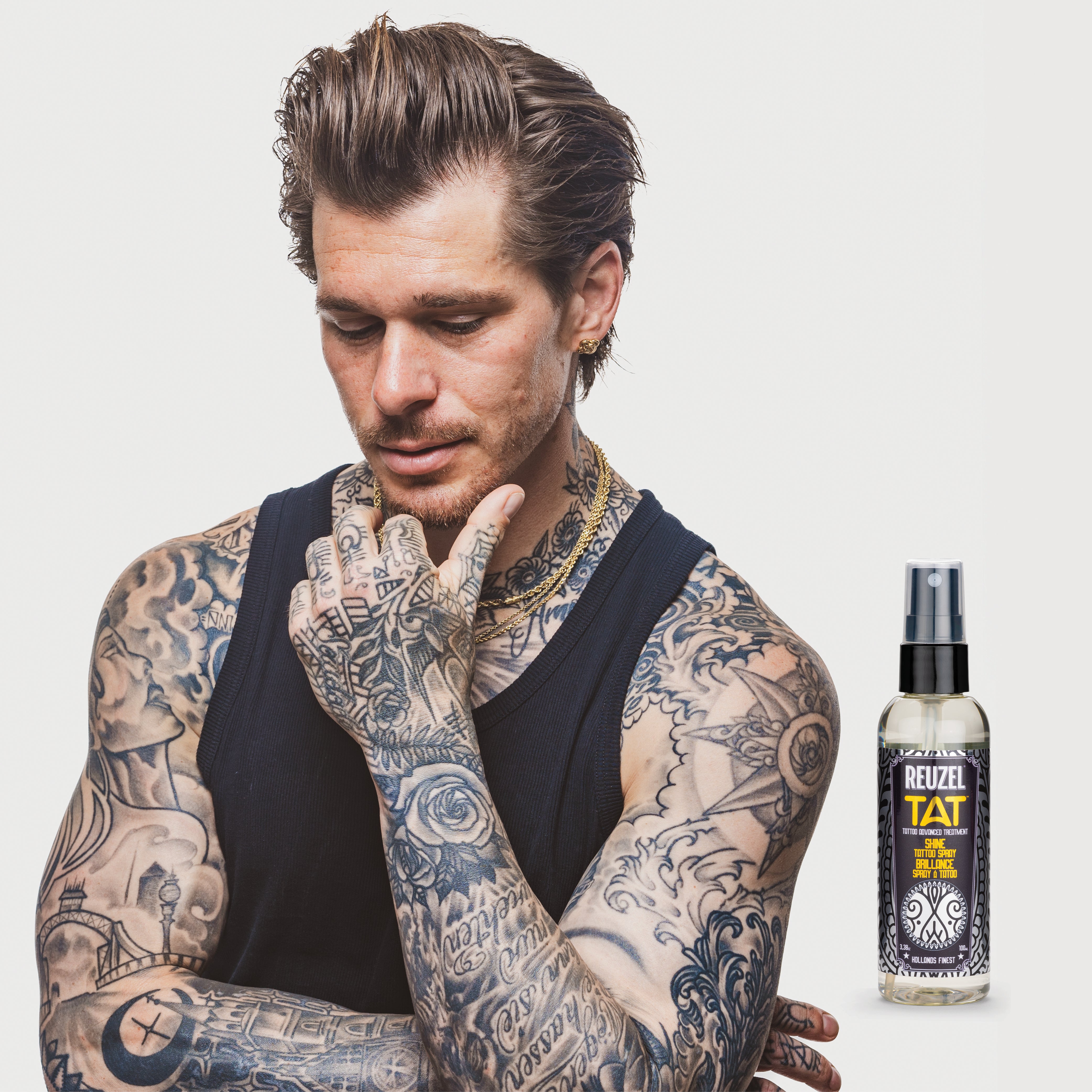 TAT Shine Tattoo Spray | Enhance Your Tattoo | Reuzel